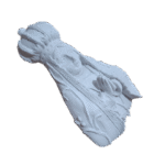 Nossa Senhora Aparecida Aplique em Resina