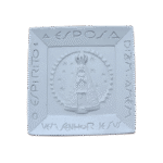 Nossa Senhora Aparecida Aplique em Resina