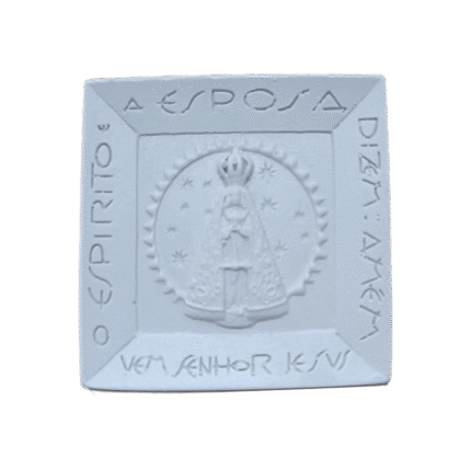 Nossa Senhora Aparecida Aplique em Resina