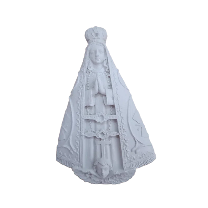 Nossa Senhora Aparecida Aplique em Resina