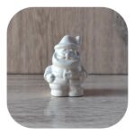 Papai Noel Confeccionado em Resina
