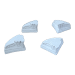 Pé para Bandeja em Resina