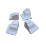 Pé para Bandeja em Resina