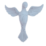 Pomba Divino Espírito Santo em Resina