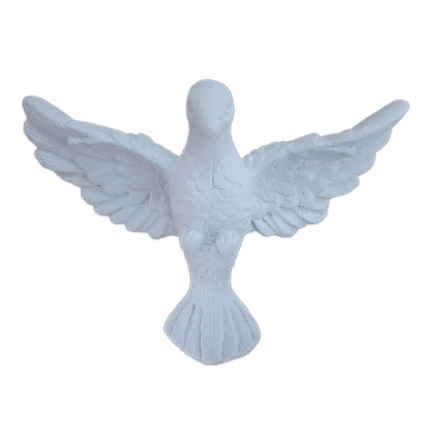 Pomba Divino Espírito Santo em Resina