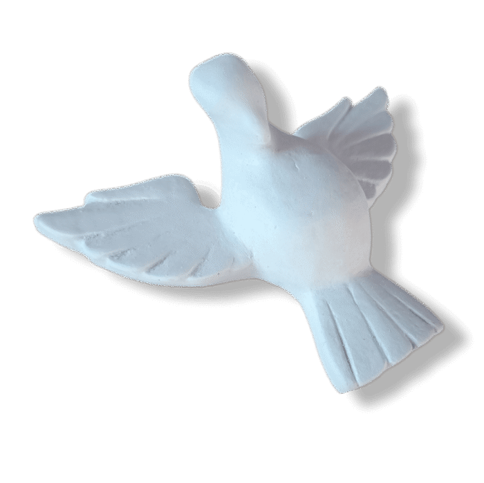 Pomba Divino Espírito Santo em Resina