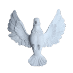 Pomba Divino Espírito Santo em Resina