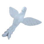 Pomba Divino Espírito Santo em Resina