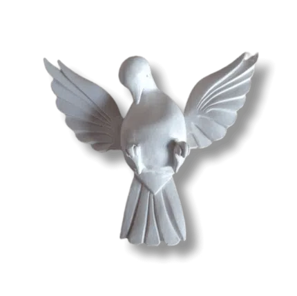 Pomba Divino Espírito Santo em Resina