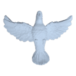 Pomba Divino Espírito Santo em Resina