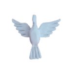 Pomba Divino Espírito Santo em Resina