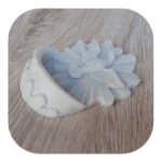 Porta Água Benta Divino Espírito Santo em Resina 13,5cm - Imagem 2