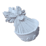 Pia Porta Água Benta Divino Espírito Santo em Resina 14cm - Imagem 2