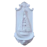 Porta Água Benta Nossa Senhora Aparecida em Resina