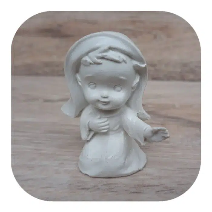 Presépio Infantil Baby Confeccionado em Resina 8cm - Imagem 4