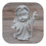 Presépio Infantil Baby Confeccionado em Resina 8cm - Imagem 5