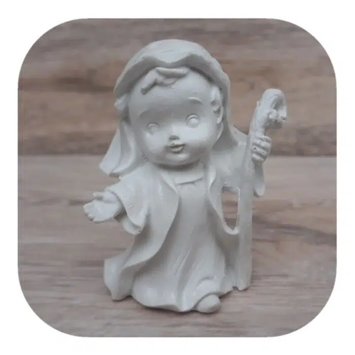 Presépio Infantil Baby Confeccionado em Resina 8cm - Imagem 5