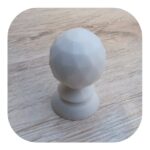 Puxador de Tampa Bola em Resina 6cm - Imagem 2