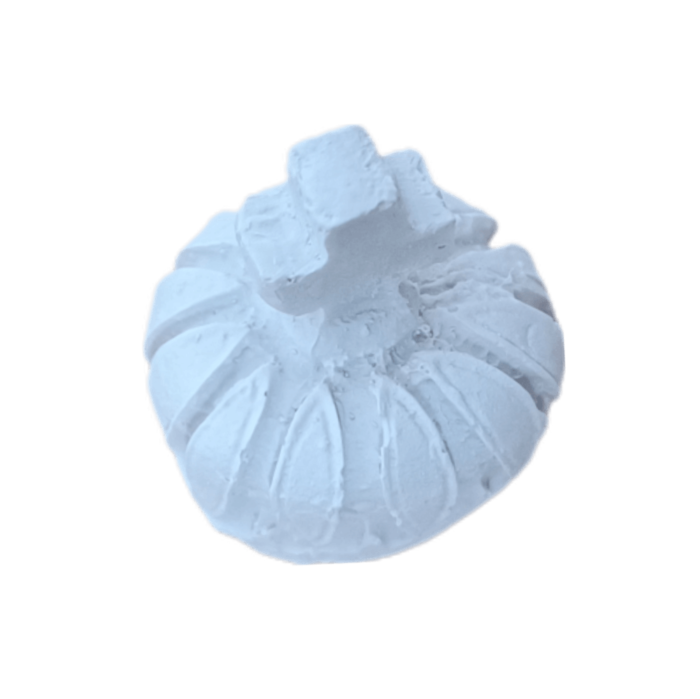 Puxador de Tampa Coroa em Resina