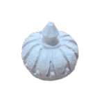 Puxador de Tampa Coroa em Resina