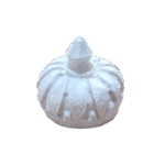 Puxador de Tampa Coroa em Resina