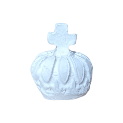 Puxador de Tampa Coroa em Resina