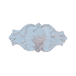 Puxador de Tampa Oval em Resina