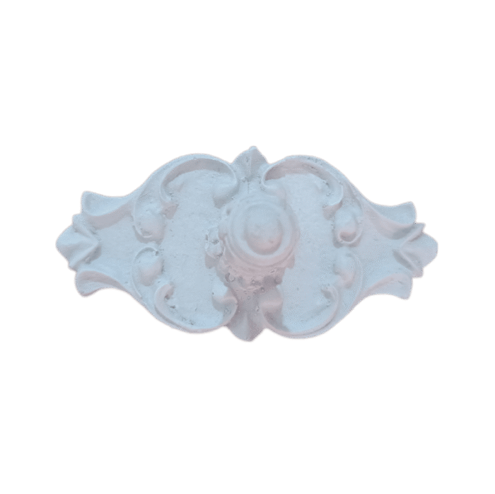 Puxador de Tampa Oval em Resina