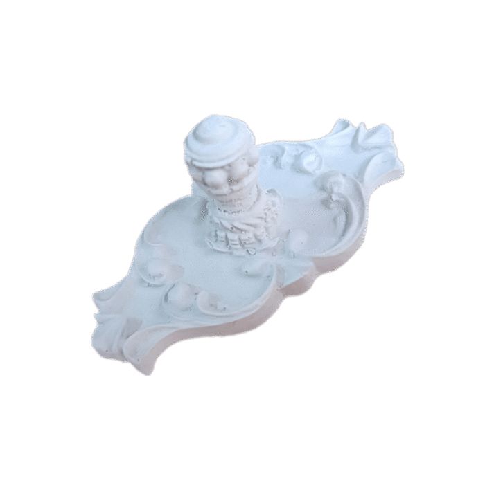 Puxador de Tampa Oval em Resin