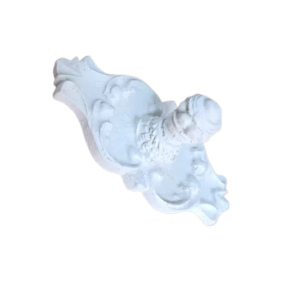 Puxador de Tampa Oval em Resin