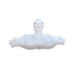 Puxador de Tampa Oval em Resin