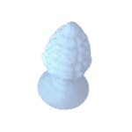 Puxador de Tampa Pinha em Resina