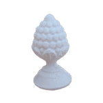 Puxador de Tampa Pinha em Resina