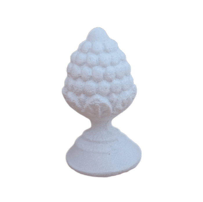 Puxador de Tampa Pinha em Resina