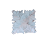 Puxador de Tampa Quadrado em Resina