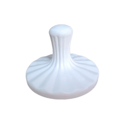 Puxador de Tampa Redondo em Resina