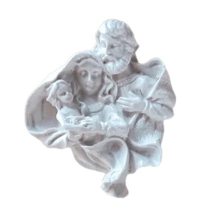 Sagrada Família Aplique em Resina 6cm
