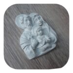 Sagrada Família Aplique em Resina 6cm - Imagem 2