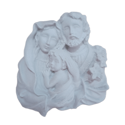 Sagrada Família Aplique em Resina