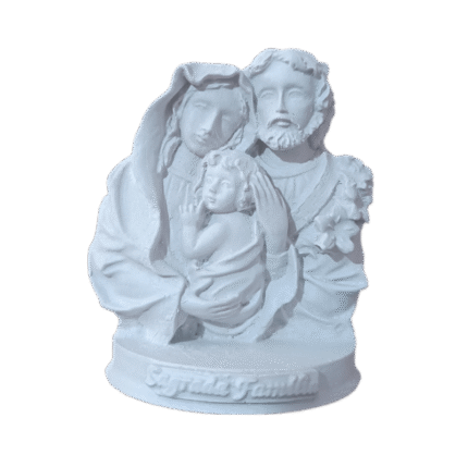 Sagrada Família Aplique em Resina