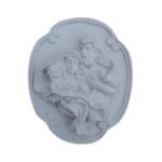 Sagrada Família Aplique em Resina