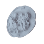 Sagrada Família Aplique em Resina 8cm