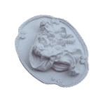 Sagrada Família Aplique em Resina 8cm