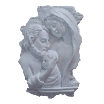 Sagrada Família Aplique em Resina