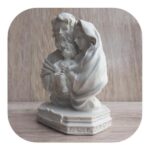 Sagrada Família Busto em Resina 11cm - Imagem 3