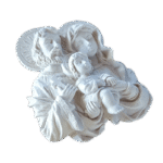 Sagrada Família Resplendor Aplique em Resina