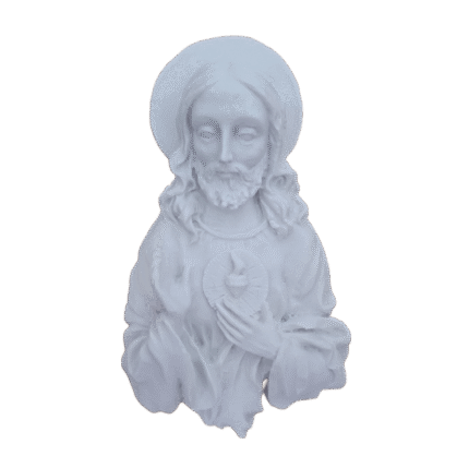 Sagrado Coração de Jesus Aplique em Resina