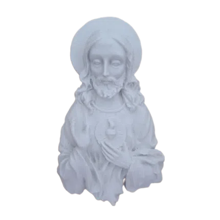 Sagrado Coração de Jesus Aplique em Resina