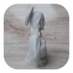 Sagrado Coração de Jesus em Resina 12cm - Imagem 2