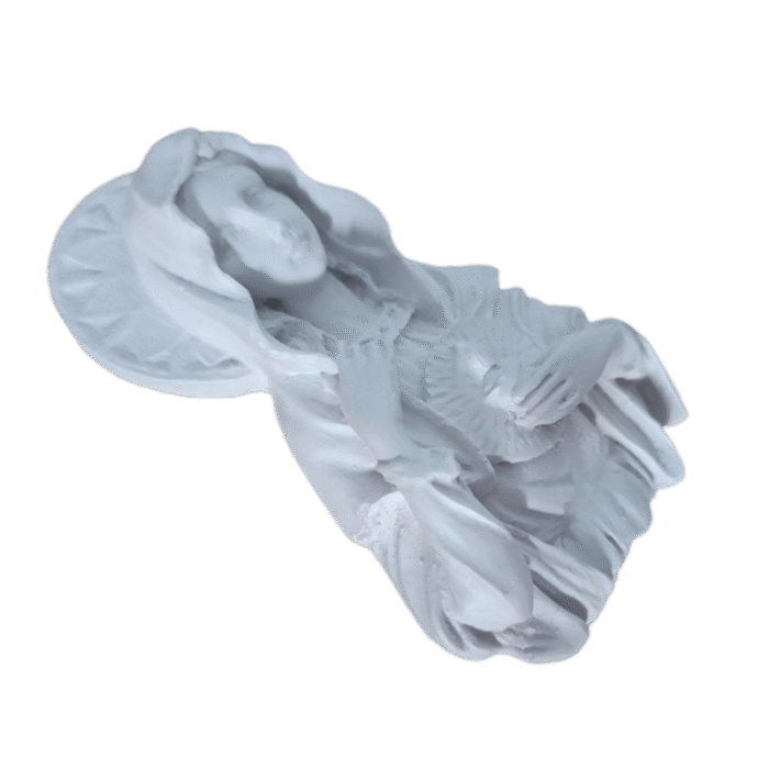 Sagrado Coração de Maria Aplique em Resina